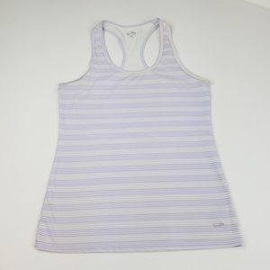 CHAMPION ▪ White n Lavender Racerback Tank Top
